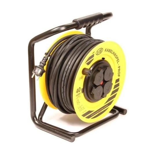 Kabelhaspel Prof 40 meter neopreen (3x1,5mm2), Auto diversen, Overige Auto diversen, Verzenden