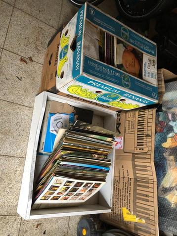 lot platen LP´s en enkele schilderijen