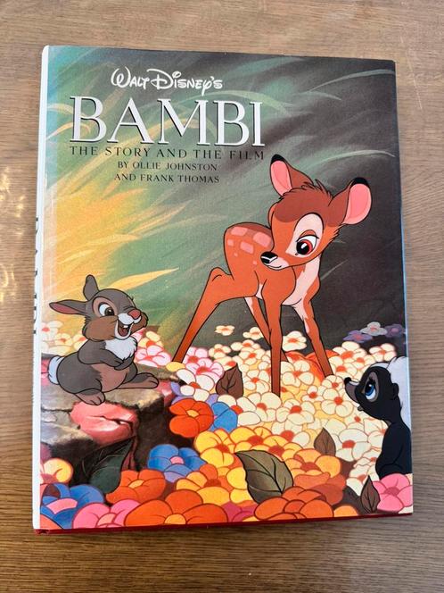 Boek Bambi The Story & Film by Ollie Johnston & Frank Thomas, Boeken, Sprookjes en Fabels, Zo goed als nieuw, Ophalen of Verzenden