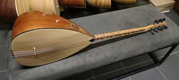 Baglama Saz Nieuw met hoes, extra set snaren en mizraplar, Musique & Instruments, Enlèvement ou Envoi, Neuf