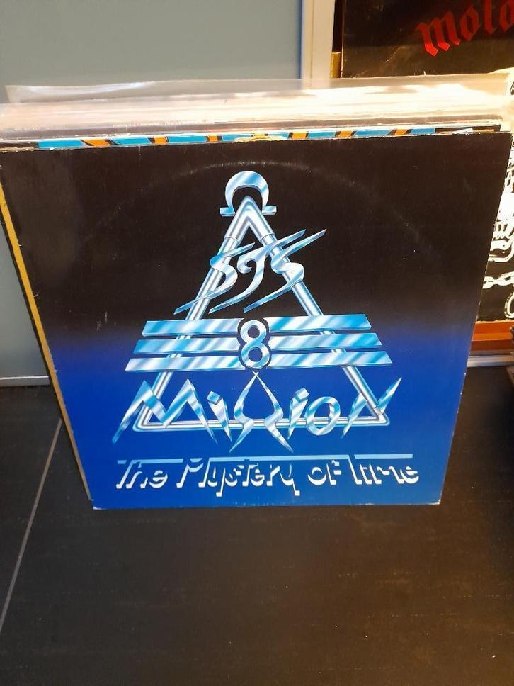 lp - sts 8 mission - the mystery of time - vak 10, Cd's en Dvd's, Vinyl | Hardrock en Metal, Gebruikt, Ophalen of Verzenden