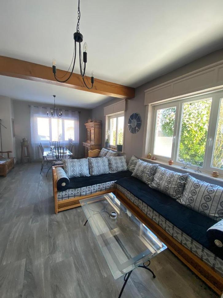 Salon marocain, Huis en Inrichting, Zetels | Zetels, Gebruikt, Rechte bank, Vierpersoons of meer, 150 tot 200 cm, Minder dan 75 cm