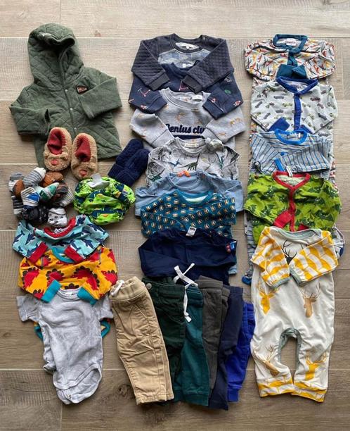 Jongenskledij maat 68 - 26 stuks, Kinderen en Baby's, Babykleding | Baby-kledingpakketten, Zo goed als nieuw, Maat 68, Ophalen