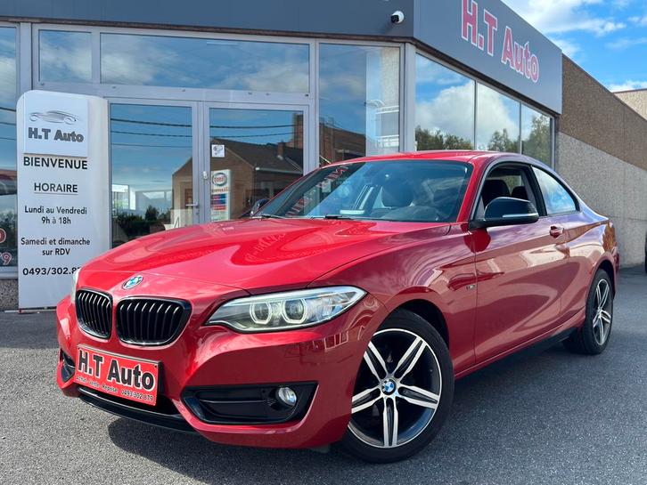 Bmw 218d coupe/airco/gps/euro6b/sportline!!, Autos, BMW, Entreprise, Achat, Série 2, ABS, Caméra de recul, Régulateur de distance
