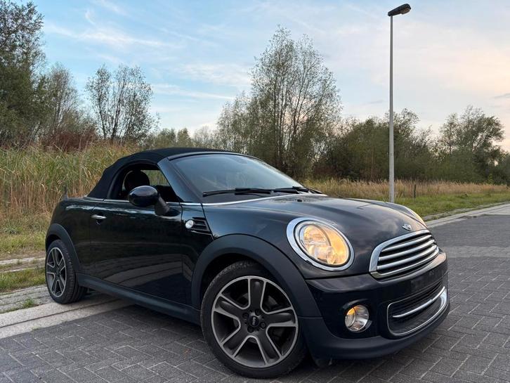 Mini Cabrio Roadster, Auto's, Mini, Bedrijf, Roadster, ABS, Benzine, Euro 6, Handgeschakeld, Alcantara, Onderhoudsboekje, Ophalen