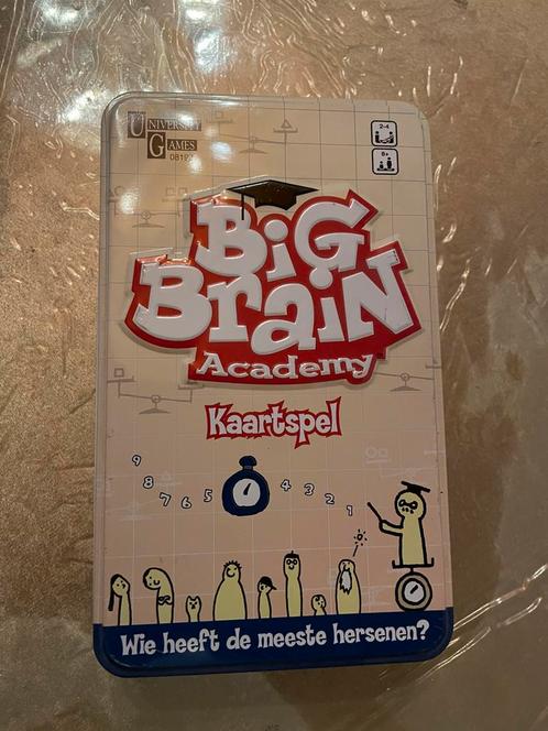 Big Brain Academy Kaartspel. 02, Hobby en Vrije tijd, Gezelschapsspellen | Kaartspellen, Zo goed als nieuw, Drie of vier spelers