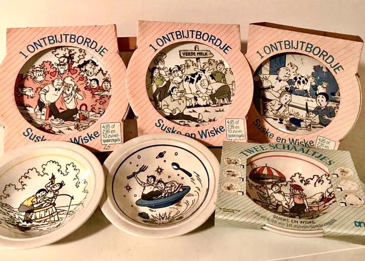 ♦️S&W🗯 Bordjes en schalen, Verzamelen, Stripfiguren, Ophalen of Verzenden