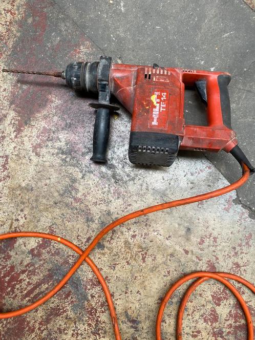 HILTI TE 14 beitelperforator, Doe-het-zelf en Bouw, Gereedschap | Boormachines, Gebruikt, Boor- en/of Breekhamer, 400 tot 600 watt