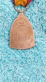 Medaille campagne 1914 1918 Belgique, Timbres & Monnaies, Pièces & Médailles, Enlèvement ou Envoi