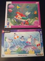 Lot de 2 puzzles disney et nathan, Enlèvement ou Envoi, Comme neuf