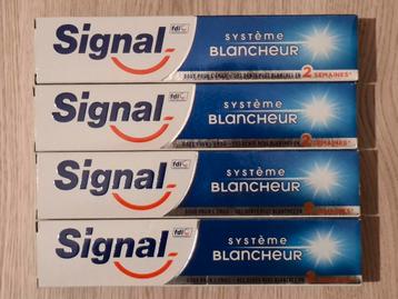 Signaaltandpasta White system/ Set van 4 buisjes beschikbaar voor biedingen