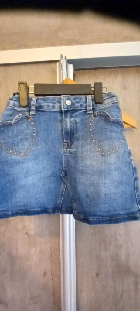 jeans rok mayoral maat 128, Kinderen en Baby's, Kinderkleding | Maat 128, Zo goed als nieuw, Meisje, Jurk of Rok, Ophalen of Verzenden