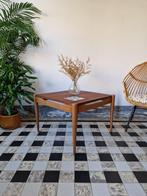 Vintage midcentury salontafeltje | coffeetable | retro, Ophalen, Minder dan 45 cm, Gebruikt, Vierkant