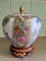 Chinese gemberpot 21cm voet diameter 13 cm, Antiek en Kunst, Antiek | Porselein, Ophalen of Verzenden