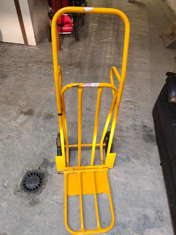 Diable big box escalier, Doe-het-zelf en Bouw, Transportwagens, Ophalen, Zo goed als nieuw, Steekwagen