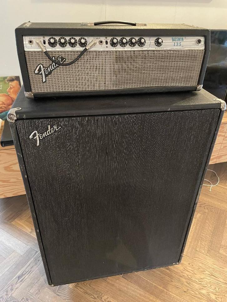 Fender Bassman 135+4*12 Pyramid cab, Musique & Instruments, Amplis | Basse & Guitare, Utilisé, Guitare basse, 100 watts ou plus