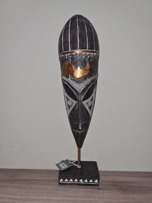 Masque africain décoratif de 'Atmosphera' (42 cm), Antiquités & Art, Art | Eaux-fortes & Gravures, Enlèvement ou Envoi