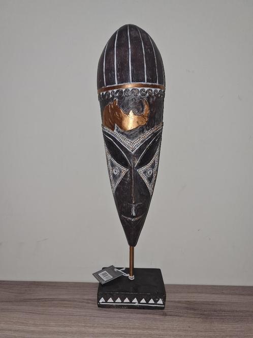 Decoratief Afrikaans masker van 'Atmosphera' (42cm), Antiek en Kunst, Kunst | Etsen en Gravures, Ophalen of Verzenden