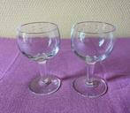 2 borrelglaasjes, shotglaasjes of voor chupito of likeur, Ophalen of Verzenden, Zo goed als nieuw, Borrel- of Shotglas