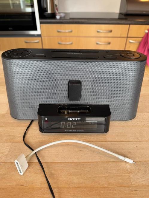 SONY ICF : Enceintes, docks et Radio iPhone / iPod, Audio, Tv en Foto, Mp3-spelers | Accessoires | Apple iPod, Gebruikt, Dock of Kabel