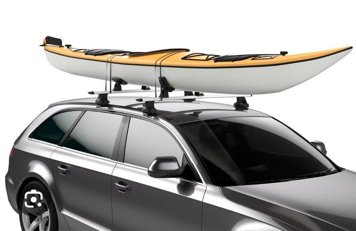 Thule Hydroglide Kayakdragers, Autos : Divers, Porte-bagages, Comme neuf, Enlèvement