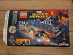 Lego 76058 Spider-Man: Ghost Rider Team-Up, Ophalen of Verzenden, Zo goed als nieuw, Complete set, Lego