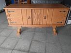 Vintage houten tv-meubel, Ophalen, Overige materialen, Gebruikt, 100 tot 150 cm