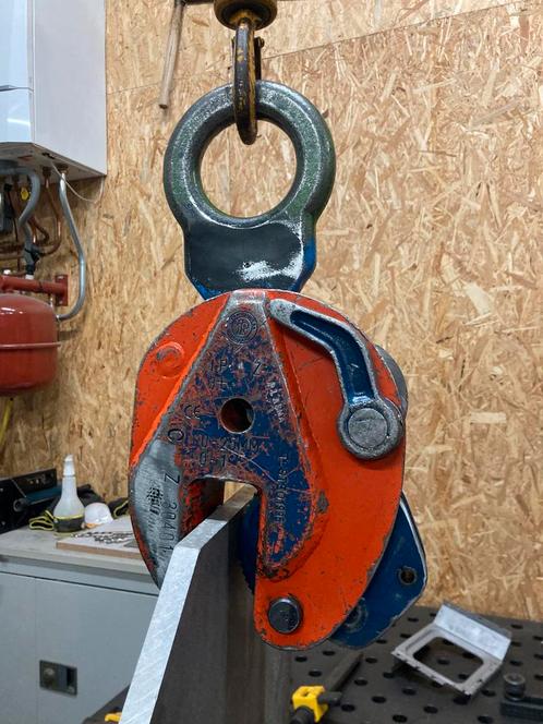 IP verticale hijsklem 3 ton, Doe-het-zelf en Bouw, Lieren en Takels, Ophalen