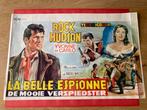 Film poster rock hudson “la belle espionne” 1953, Enlèvement ou Envoi, Comme neuf