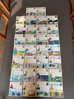 30 Info kaarten Kuifje, tin tin, Hobby en Vrije tijd, Ophalen of Verzenden, Zo goed als nieuw