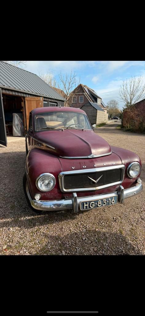 Volvo pv544 1962, Auto's, Oldtimers, Particulier, Trekhaak, Volvo, Benzine, Overige carrosserie, 2 deurs, Handgeschakeld, Bruin
