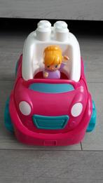 auto mega bloks 6 blokjes en 1 figuur, Ophalen of Verzenden, Gebruikt