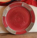 Plat à Couscous céramique & cuivre, Diam. 42 cm, années 60, Antiquités & Art, Enlèvement ou Envoi