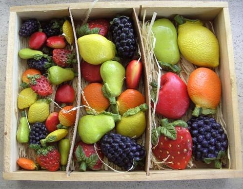 FRUIT DECO BAKJES MINI Nieuw, Hobby en Vrije tijd, Knutselen, Nieuw, Materiaal, Ophalen of Verzenden