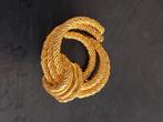 Dior iconisch knoopbroche, Handtassen en Accessoires, Broches, 4 tot 7 cm, Verzenden, Zo goed als nieuw, Goud