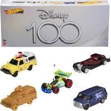 Nieuwe doos van hot Wheels. Disney 100 