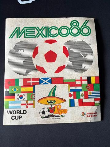 Album panini mexico 86 stickers wirkd cup football, Collections, Enlèvement ou Envoi, Utilisé