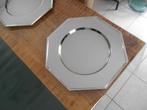 ASSIETTES de présentation ...inox...lot de 12 pièces, Ophalen, Zo goed als nieuw