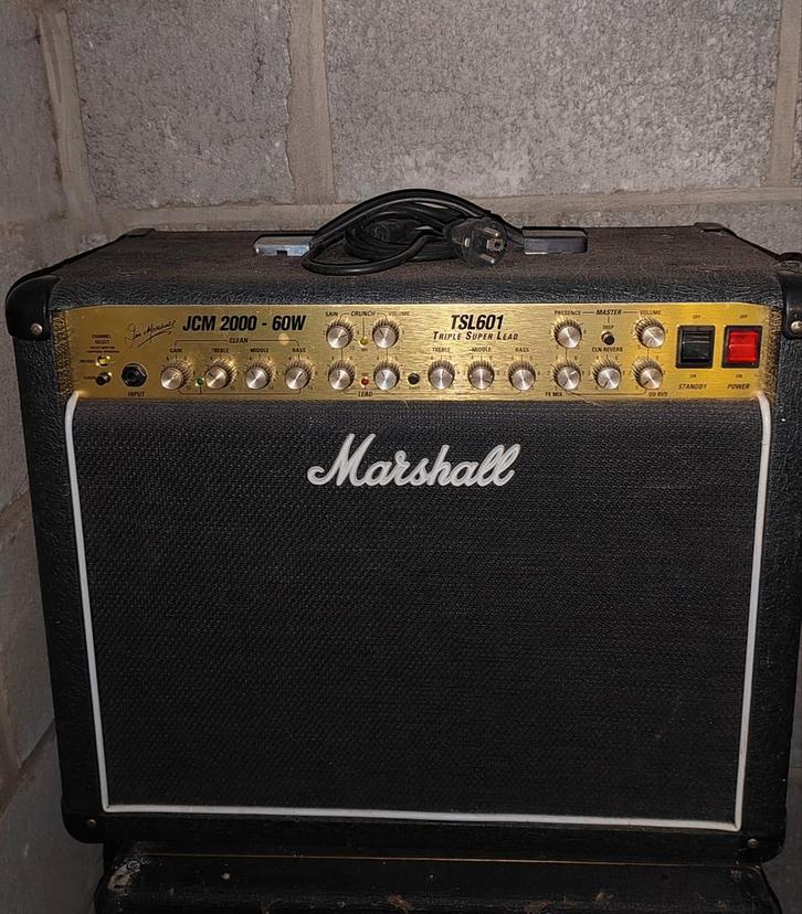 Marshall Tsl601 60 W, Musique & Instruments, Amplis | Basse & Guitare, Comme neuf, Enlèvement