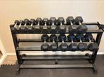 Hexa dumbell + halterrek, Ophalen