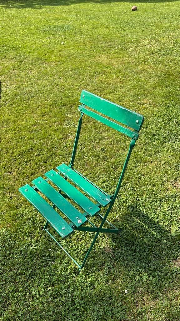 Stoeltjes ‘Café de Paris’, Antiek en Kunst, Antiek | Meubels | Stoelen en Sofa's, Ophalen