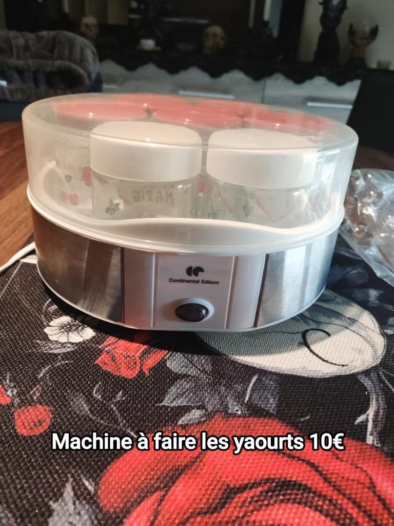 Machine à yaourts, Enlèvement