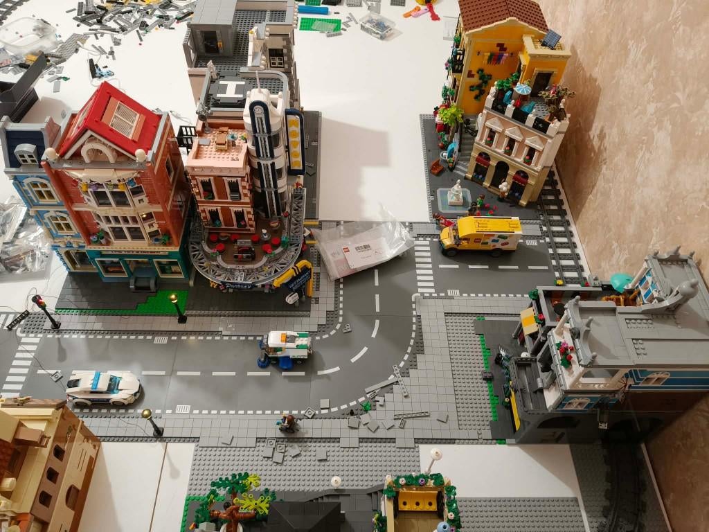 lot modulairs compatibel met lego zeker kijken, Kinderen en Baby's, Speelgoed | Duplo en Lego, Zo goed als nieuw, Lego, Complete set