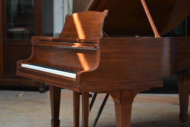 Steinway And Sons, vleugel model A., Muziek en Instrumenten, Piano's, Zo goed als nieuw, Vleugel, Bruin, Ophalen