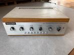 Ampli Vintage SOCORA Stereo - Bois & Alu - Testé, Audio, Tv en Foto, Versterkers en Ontvangers, Ophalen of Verzenden, Zo goed als nieuw
