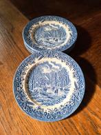 Vintage ontbijtborden Churchill - set van 6, Antiek en Kunst, Ophalen of Verzenden
