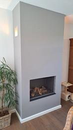 Inbouw gashaard Dru Apollo 80 compleet, Maison & Meubles, Cheminées, Enlèvement, Comme neuf, Encastré, Cheminée au gaz