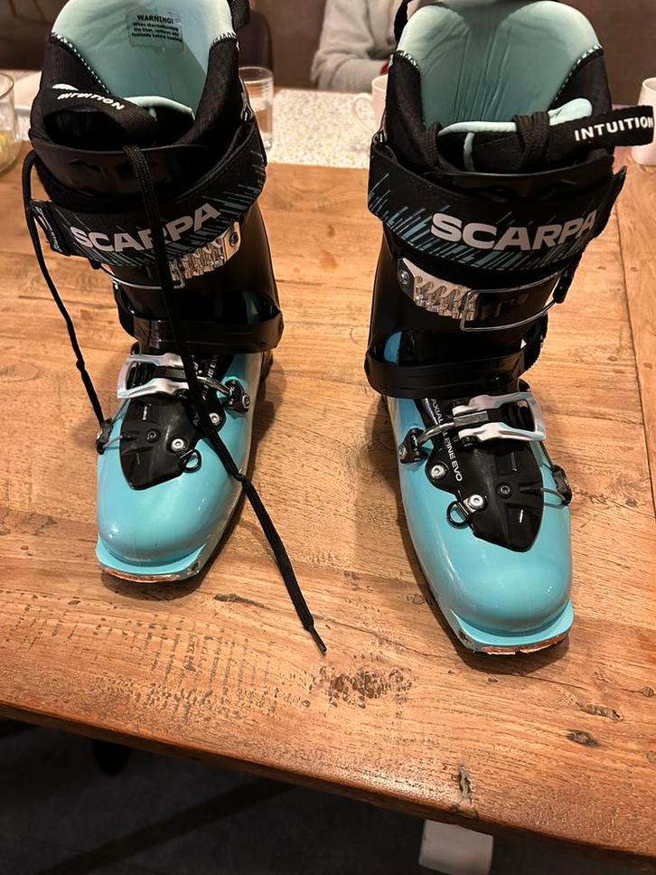 Toerski botten - Scarpa Gea - pinbindingen, Sport en Fitness, Skiën en Langlaufen, Zo goed als nieuw, Schoenen, Ophalen