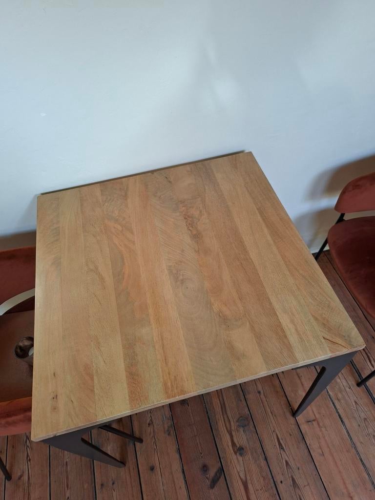 Petite table à manger avec plateau en bois - 1m2 - NEUVE, Enlèvement