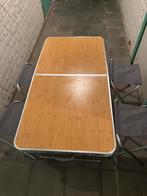 Table +4 tabure, Caravanes & Camping, Meubles de camping, Enlèvement, Comme neuf